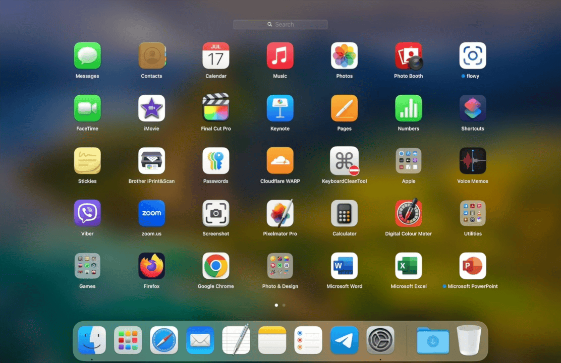 Launchpad screenshots